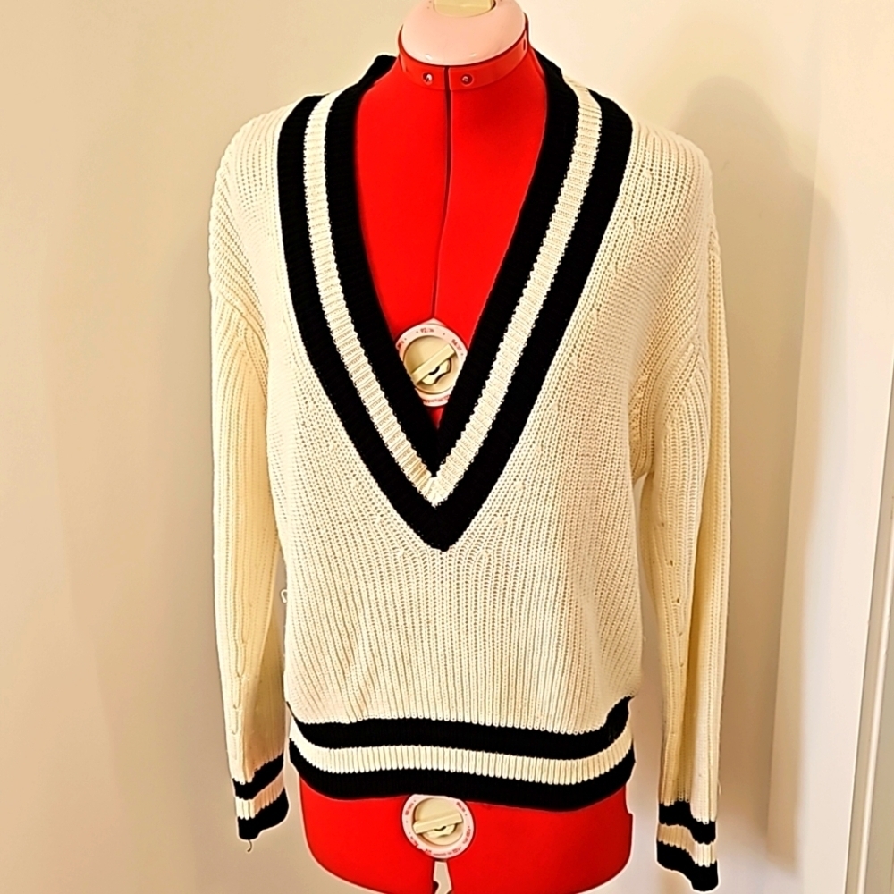 Bishop and young sweater